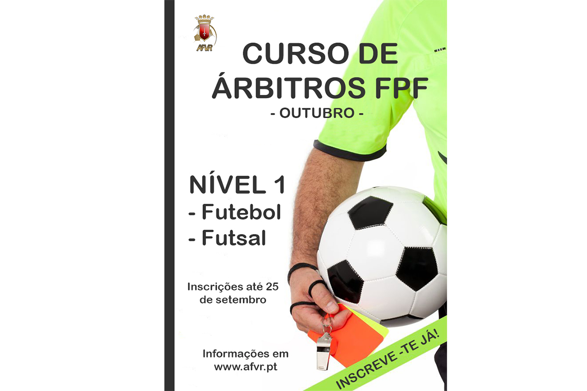 Curso de árbitros FPF em Vila Real